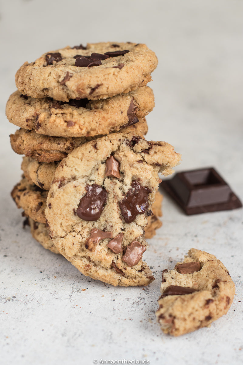 Pecan cookies doppio cioccolato