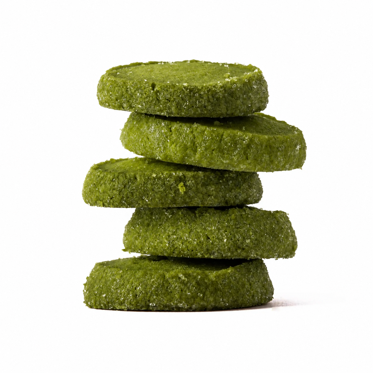 Diamantini al té matcha
